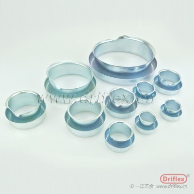 鐵鍍鋅豁口金屬環(huán)/牙圈鐵套內(nèi)徑10-100mm